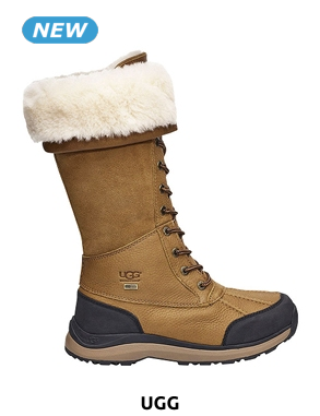 UGG Stiefel aus Leder «Adirondack», beige