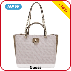 Guess Handtasche «Alisa», creme/beige