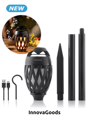 InnovaGoods LED-Lautsprecher «Spekkle», kabellos