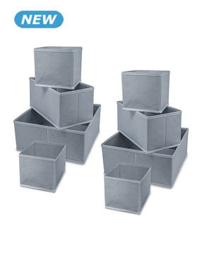 Aufbewahrungsboxen «Schubladen-Butler», 8 Stück