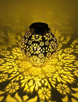 Solarlampe «Istanbul», Ø 16 x H 17 cm