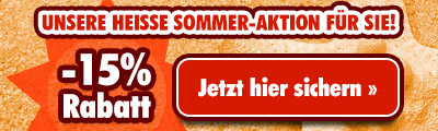 Unsere heiße Sommer-Aktion für Sie! Ihren Rabatt jetzt hier sichern »