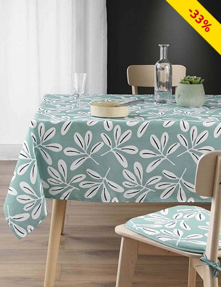 Tischtuch «Sandy», 140 x 240 cm, grün