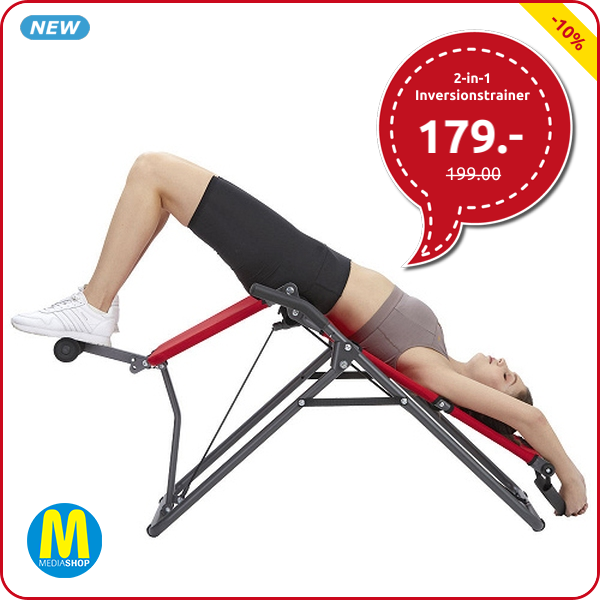«Mediashop Backlounge» 2-in-1 Inversionstrainer