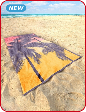 Strandtuch «Miami», 90 x 180 cm