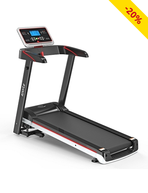 Motorisiertes Laufband, 14 km/h,12 Programme