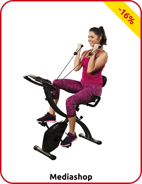 Mediashop  Slim Cyle  Hometrainer 3-in-1