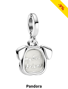 Pandora Schmuckstück «Pet Dog», Silber