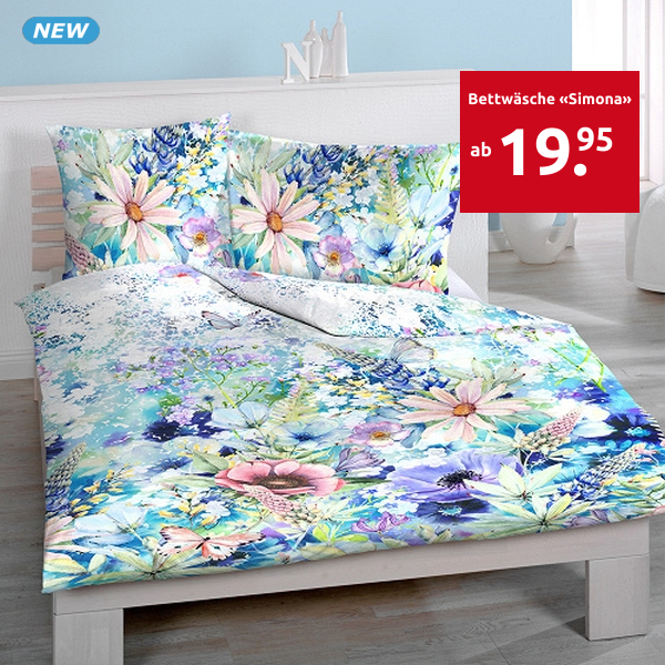 Bettwäsche «Simona»