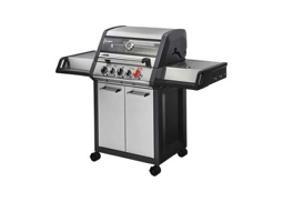 Enders Gasgrill Monroe Pro 3 SIK Turbo 3 Brenner 58 x 143,5 cm Edelstahl inkl. herausnehmbare Fettauffangschale