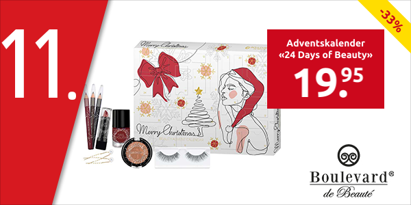 Adventskalender «24 Days of Beauty», Schminke & Accessoires für Erwachsene