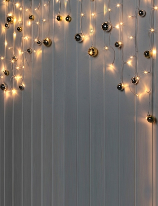 Girlande «Weihnachtskugeln», 70 LEDs, L 140 cm