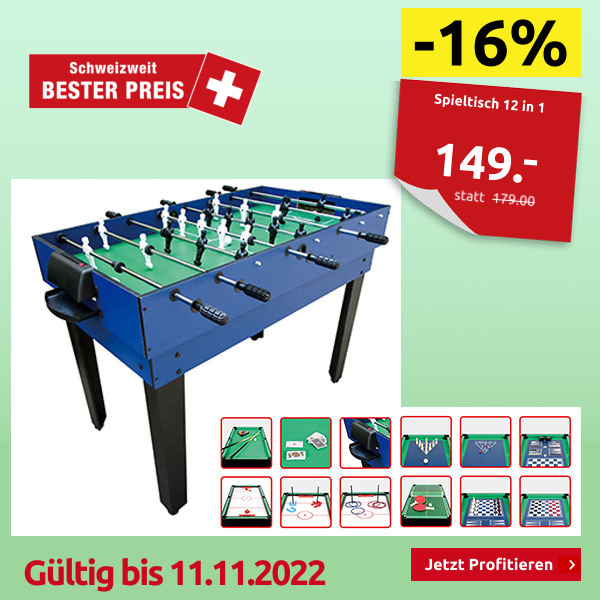 Spieltisch 12 in 1