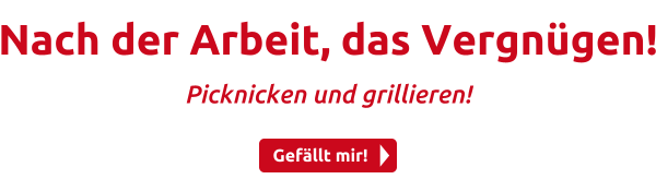 Nach der Arbeit, das Vergnügen!