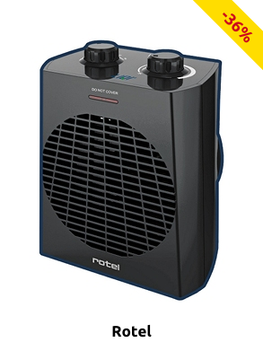 Rotel Keramik-Heizlüfter «7042CH», mit Ventilation