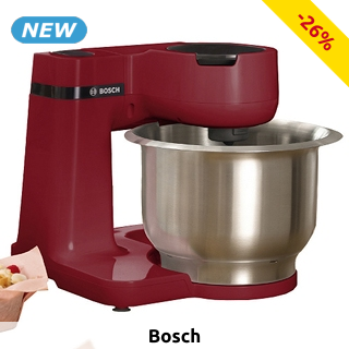 BOSCH Küchenmaschine «MUMSS2ER01», 700 W, rot