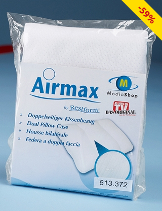 Kopfkissen + gratis Kissenbezug AIRMAX