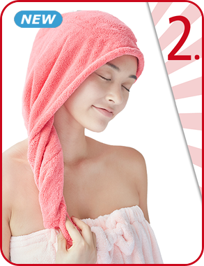 Haarturban, 25 x 65 cm, parma