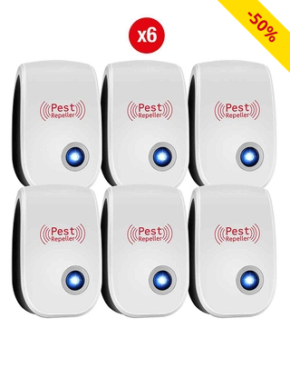 Ungeziefer-Vertreiber «Pest Repeller», Set, 6 Stück