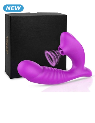 Vibrator 2-in-1 «Sucky», saugt und vibriert