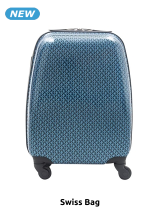 Swiss Bag Valise «Trolley Geometric Easyjet», blau