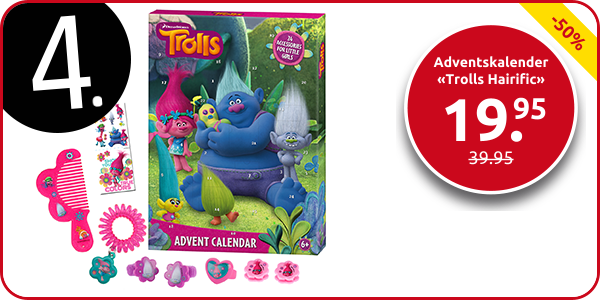 Adventskalender «Trolls Hairific»