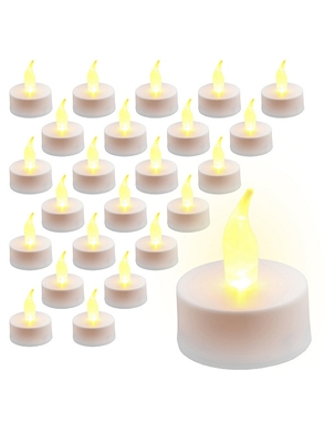 LED-Teelicht mit Aufbewahrungsbox, 24er-Set
