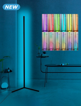 Lichtsäule, 83 LEDs, 4 Lichtmodi, mit Fernbedienung