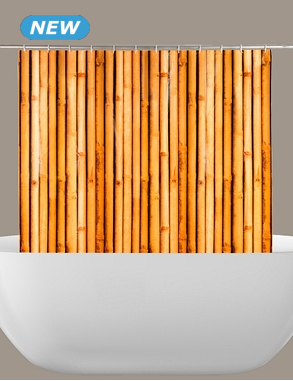 Duschvorhang «Bambusa», 180 x 200 cm