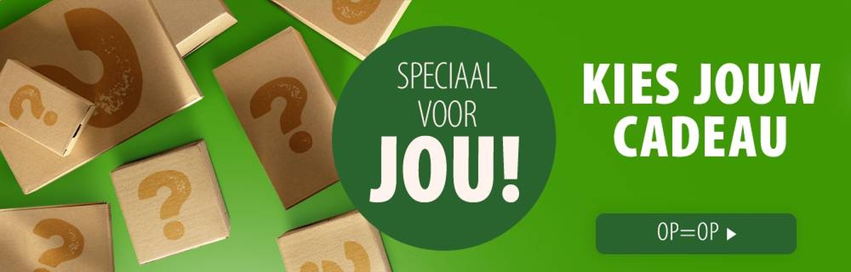 Keuze uit 20 gratis producten!