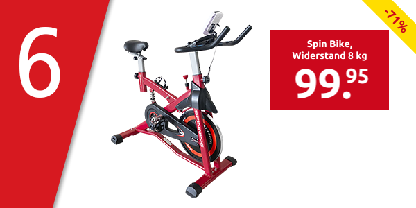Spin Bike, Widerstand 8 kg