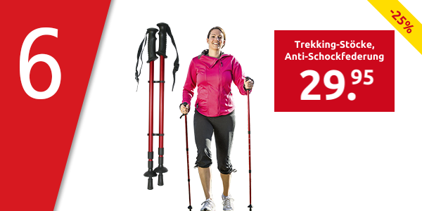 Trekking-Stöcke, Anti-Schockfederung