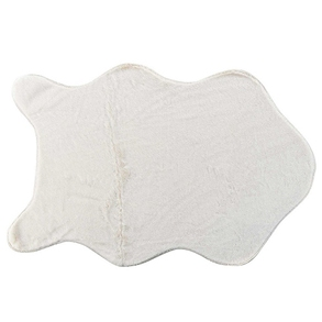 Teppich «Toudou», 60 x 90 cm, eierschale