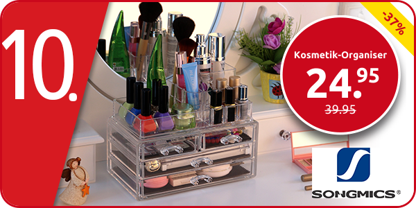 Kosmetik-Organiser transparent