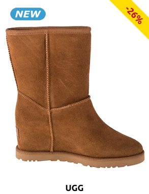 UGG Plateau-Stiefeletten «Classic», braun
