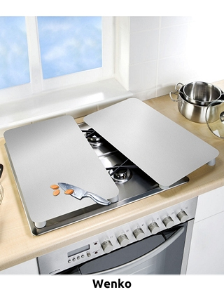 Glasabdeckplatten «Silber»