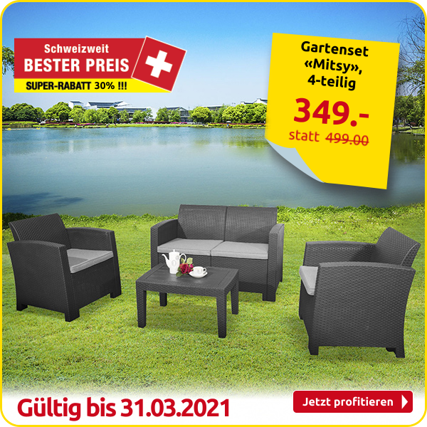 Gartenset «Mitsy», 4-teilig