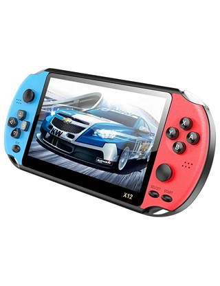 Tragbare Konsole, 3'000 Spiele der 90er und 2000er Jahre in Farbe