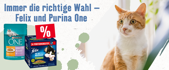 Felix und Purina One