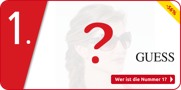 Sonnenbrille von Guess, braun mit Logodetails