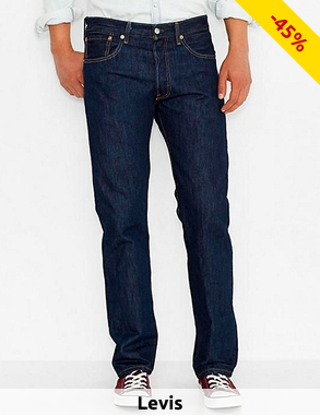 Herrenjeans Levi's 501, blau, L 32