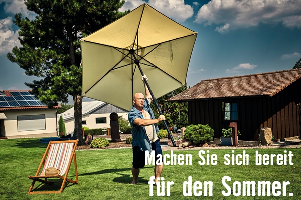 Machen Sie sich bereit für den Sommer.