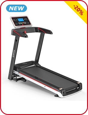 Motorisiertes Laufband, 14km/h,12 Programme