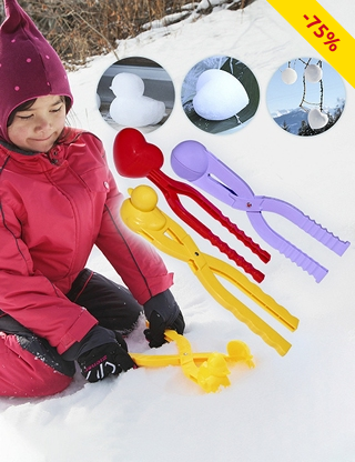 Schneeballzange, 3 Stück