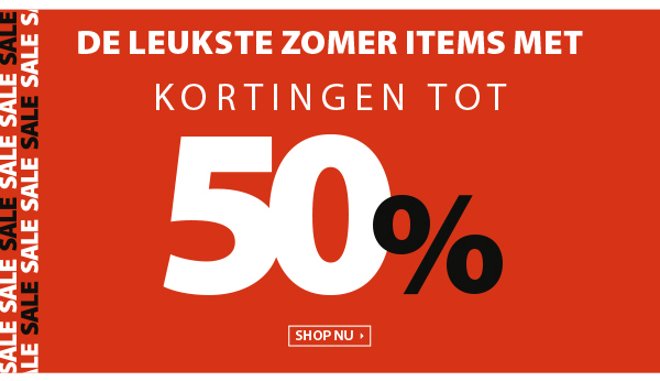 De leukste zomer items met kortingen tot 50%