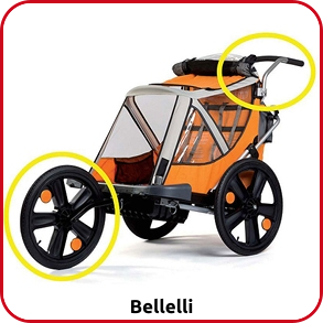 Bellelli Jogging Kit «B-Travel» für 144.584