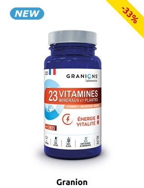 Granions Nahrungsergänzungsmittel «23 Vitamines», 90 Tabletten