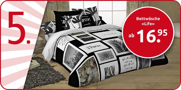 Bettwäsche «Life»