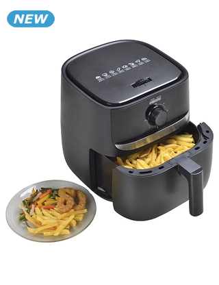 Heissluftfritteuse «Family» XXL ohne Öl, 5,7 l