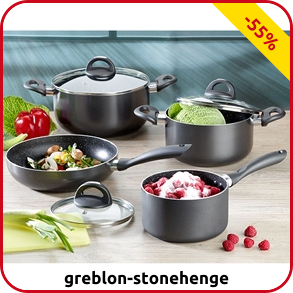 Kochtopf-Set «Stein», Set, 7-teilig